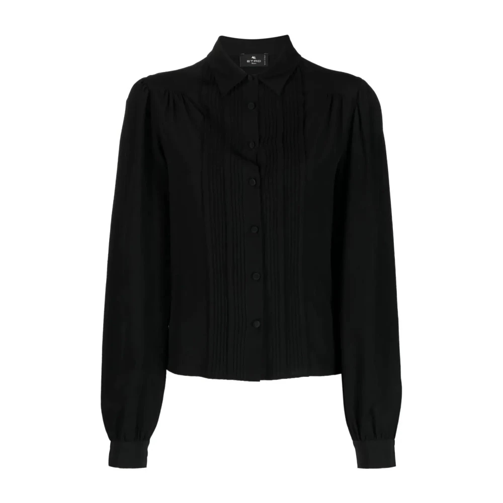 Etro Damen Schwarz - Seidenhemd - Blouses & Shirts - K - Xs