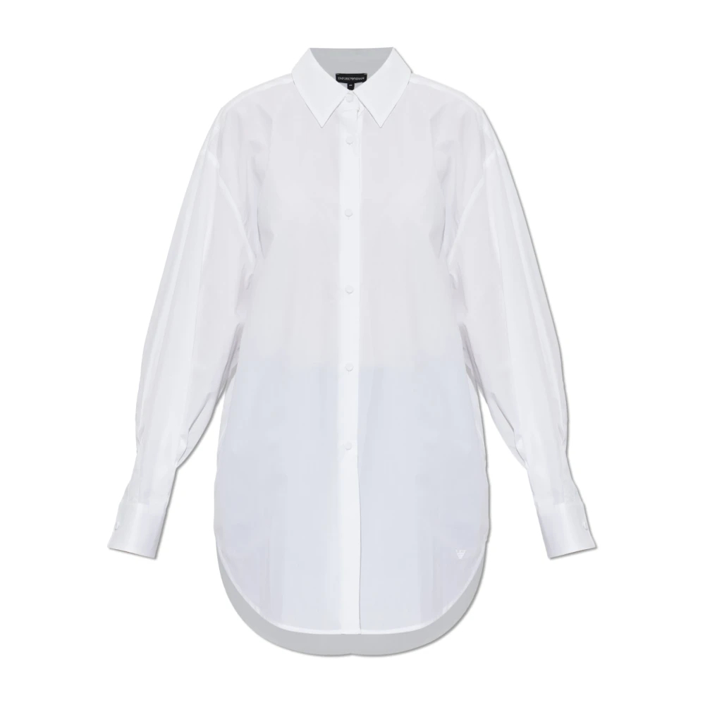 Emporio Armani - Klassisches Hemd - Blouses & Shirts - Damen - Weiß - M
