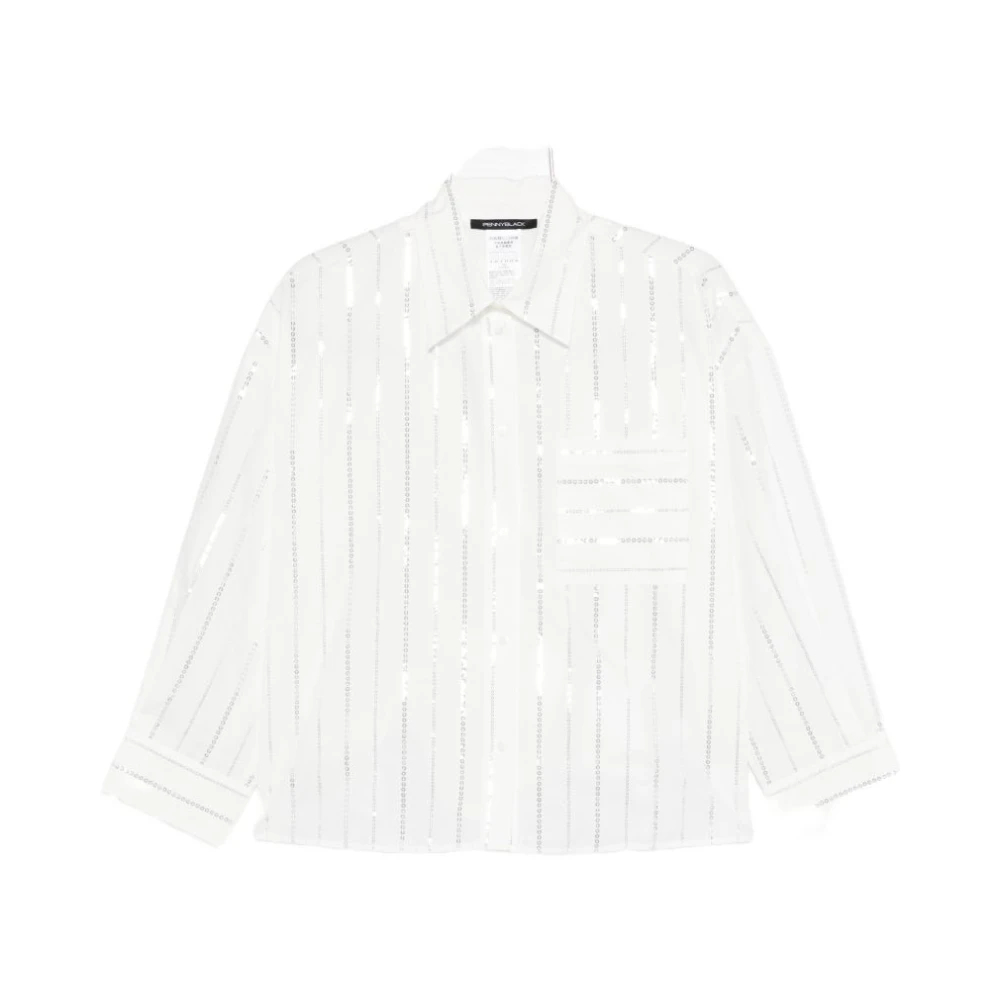 Pennyblack Damen Weiß - Pbbancora 006 Shirt - Blouses & Shirts - M