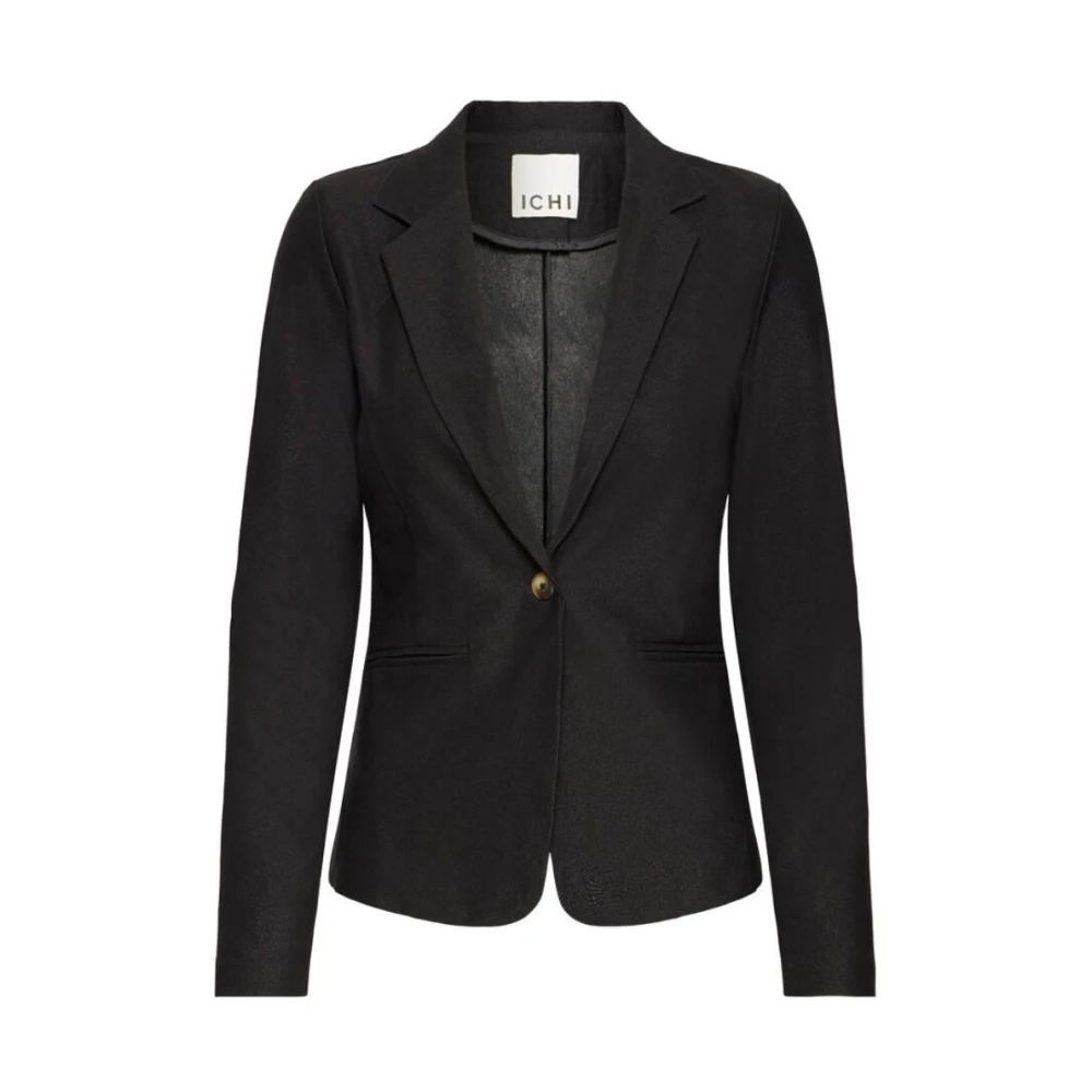 Ichi Damen Noir Denim Blazer Kate - Bild 3