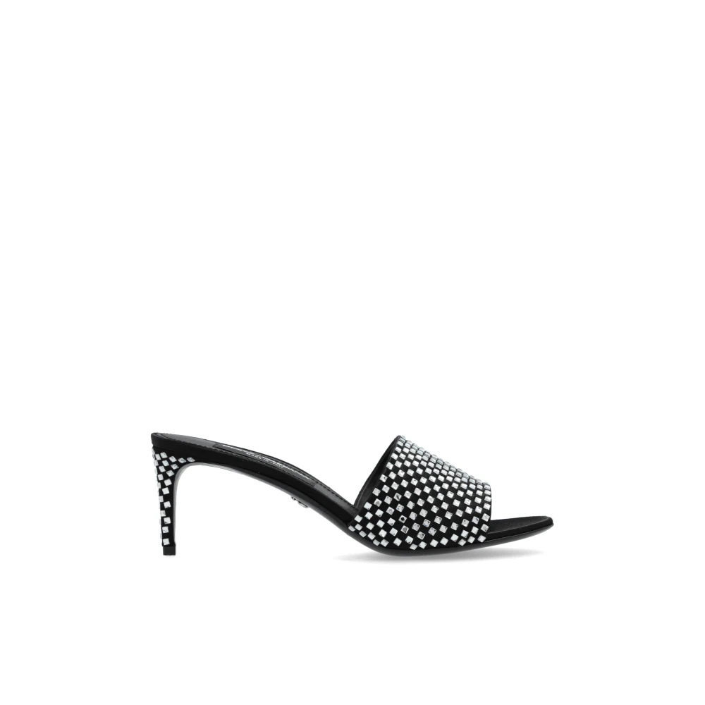 Dolce & Gabbana Damen Schwarz - Hohe Sandalen Keira - Shoes - K - 36 Eu
