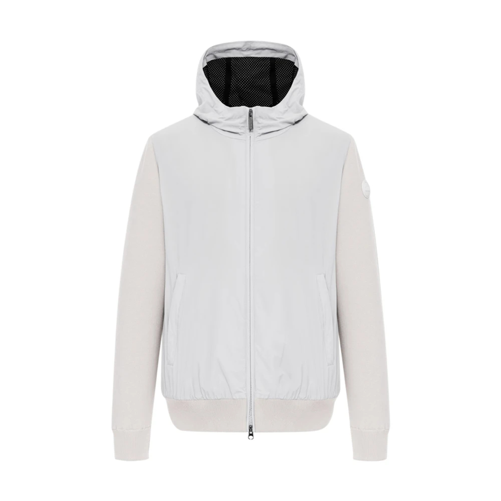 Colmar Herren Weiß - Ungefütterte Hybridjacke Mit Kapuze - Sweatshirts & Hoodies - Xl