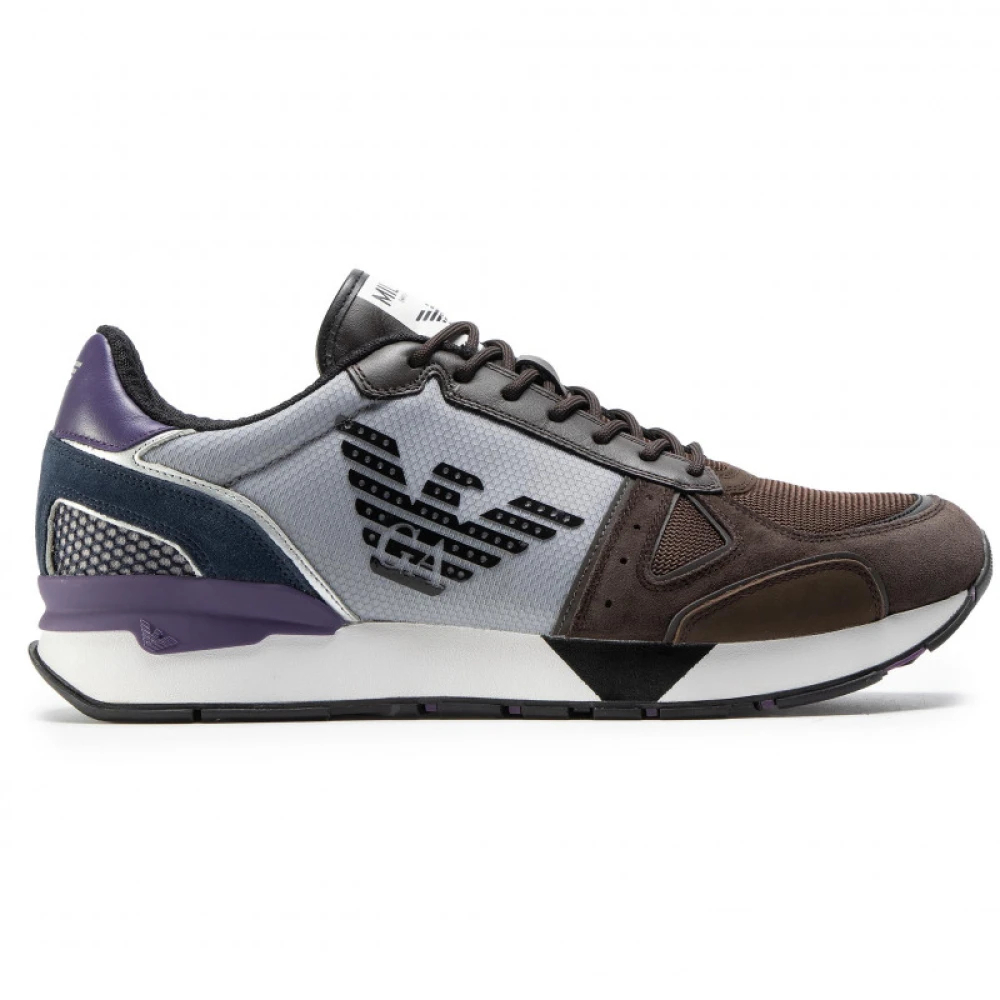 Emporio Armani Herren Grau - X4x289 Xm499 Sneakers - Shoes - 43 Eu