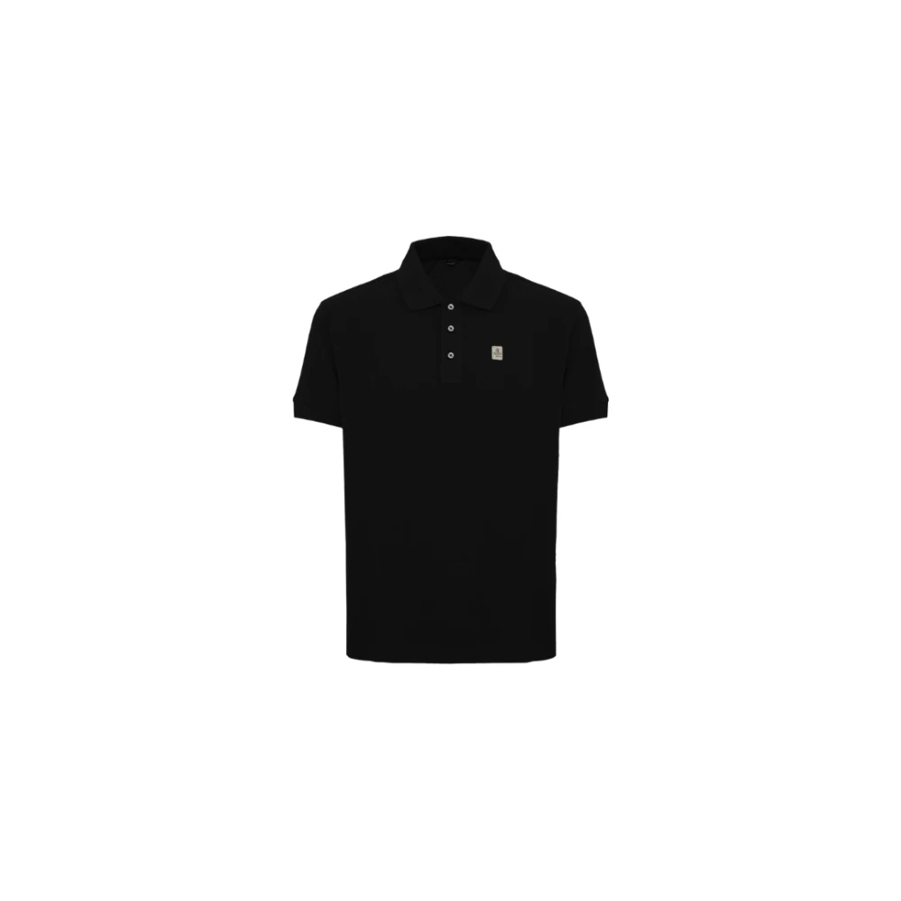 Refrigiwear Herren Schwarz - New Main Polo - Tops - K -2Xl