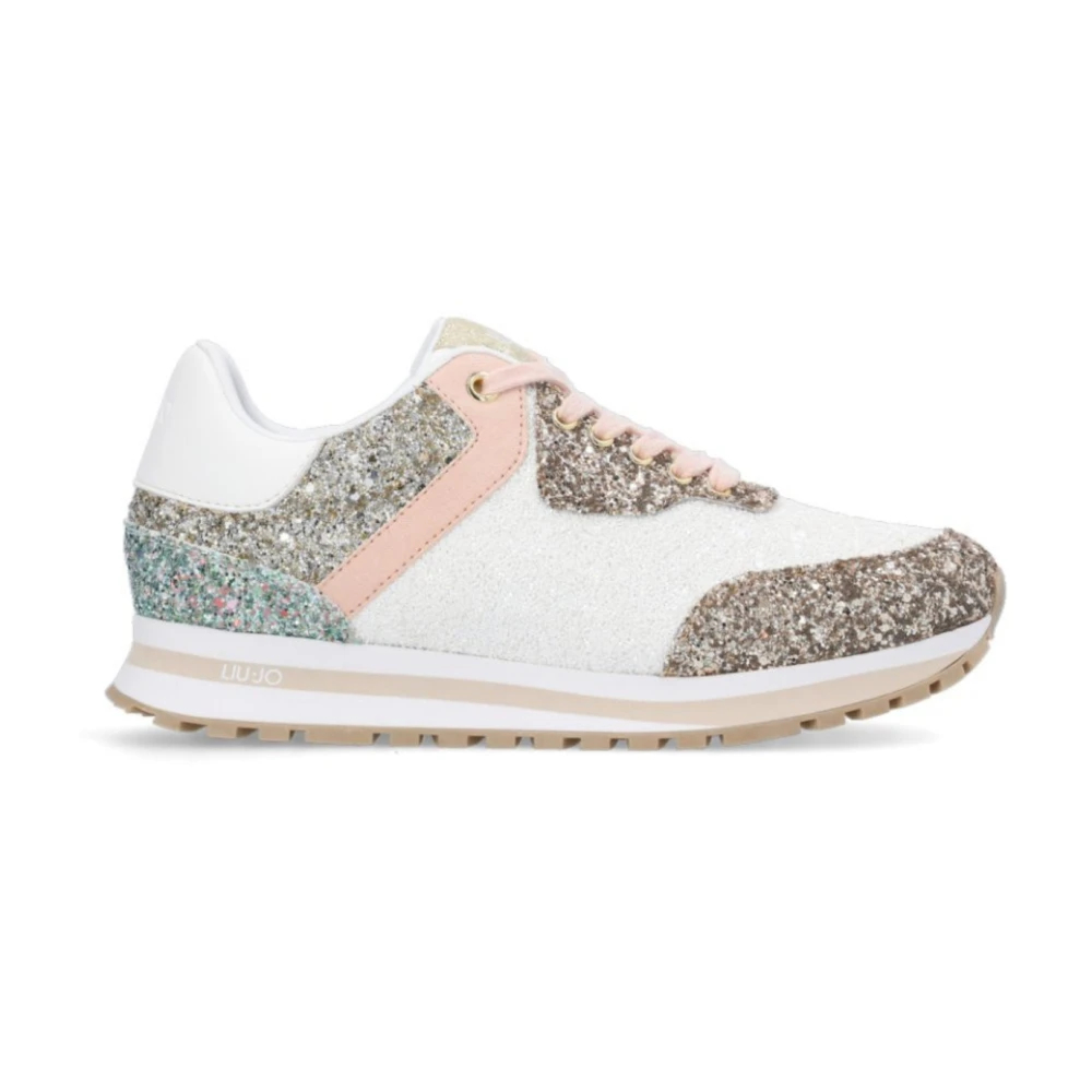 Liu Jo Damen Multicolor - Wonder 501 Glitter Sneakers - Shoes - Mehrfarbig - 39 Eu