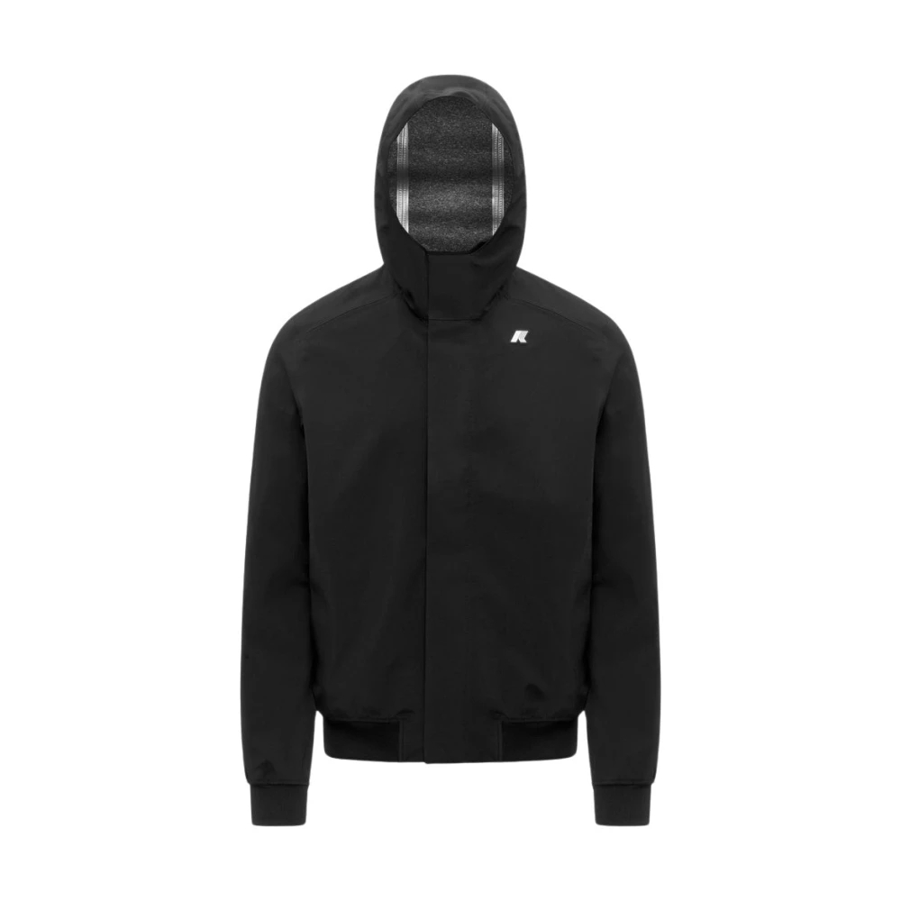 K-Way Herren Schwarz - Joachim Bonded Jersey - Jackets - K - 3XL
