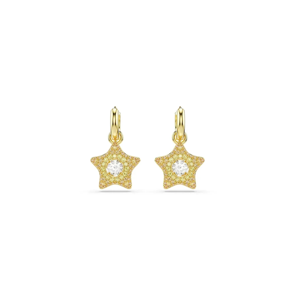 Swarovski Ohrhänger Sublima, Gelbgold Metall für Damen 5755274, Christ - Bild 5