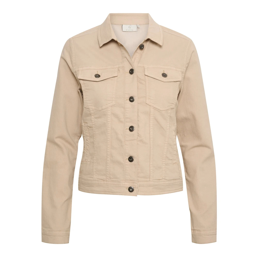Kaffe , Damen, Jacken, Beige, 3XL - Bild 3