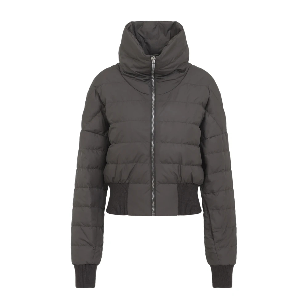 Moncler - Cropped Daunenjacke - Jackets -Damen -Braun -Xs