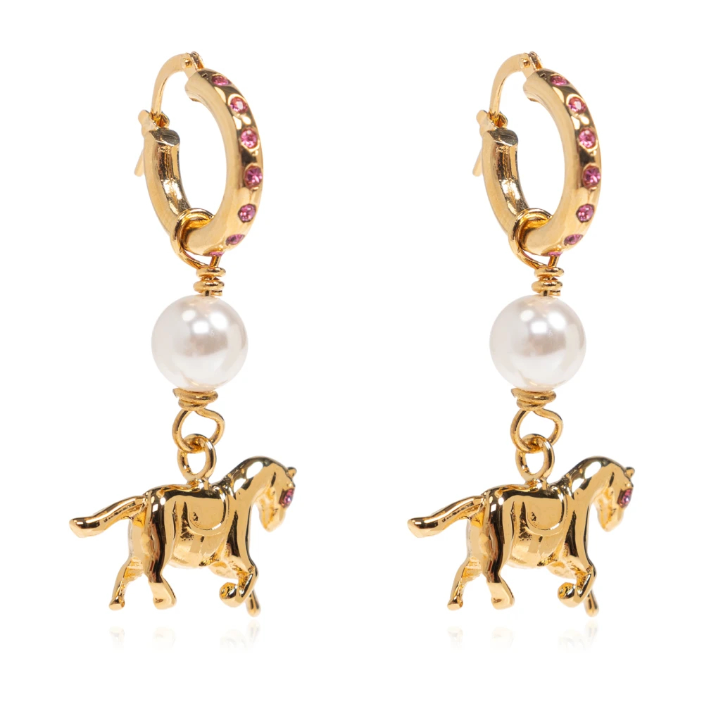 Marni Damen Gelb - Brass Earrings - Accessories - One Size