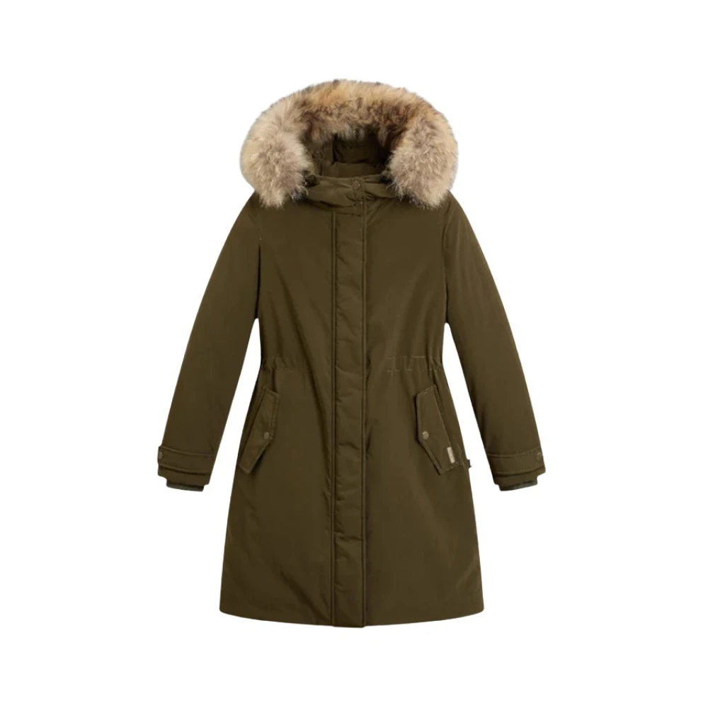 Woolrich Damen Grün - Grace Parka - Coats - L