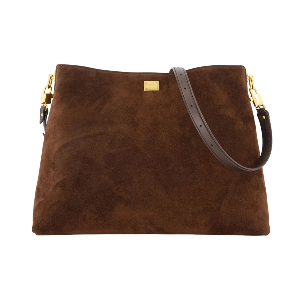 Dolce & Gabbana - Vittoria Schultertasche - Bags - Damen - Braun - One Size - Bild 9
