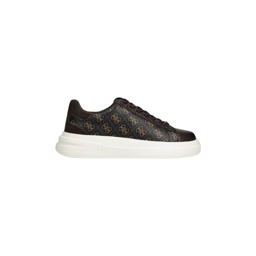 Guess Herren Braun Baskets Elba - Bild 4