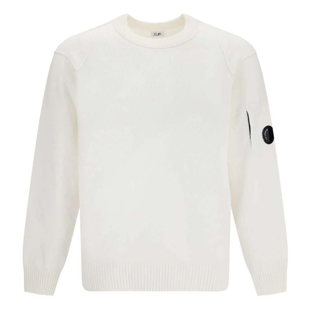C.p. Company - Lens Sweater - Knitwear - Herren - Weiß - Xl - Bild 5