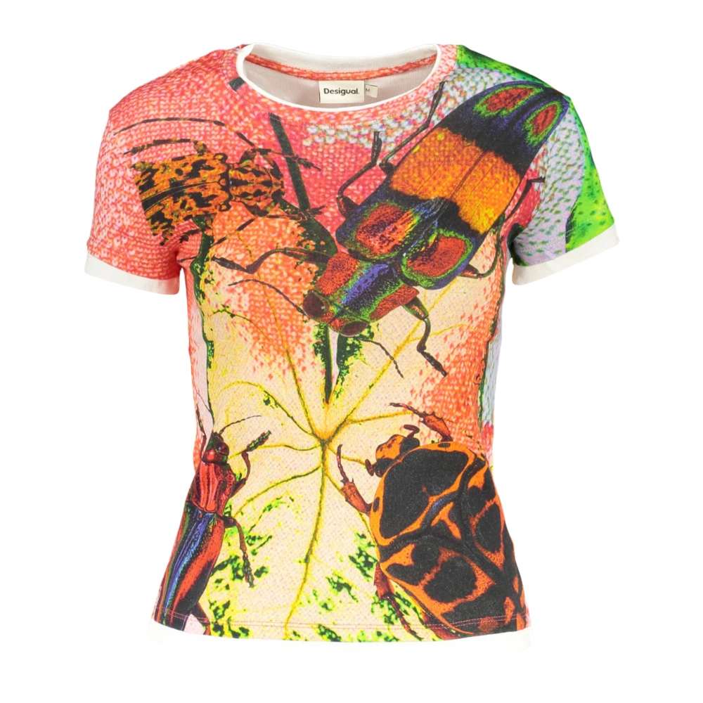 Desigual Damen Multicolor - T-Shirt - Designt Von Mr. Christian Lacroix - Tops - Mehrfarbig -S