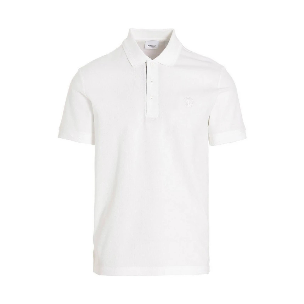 Burberry Herren Weiß Poloshirt - Bild 4