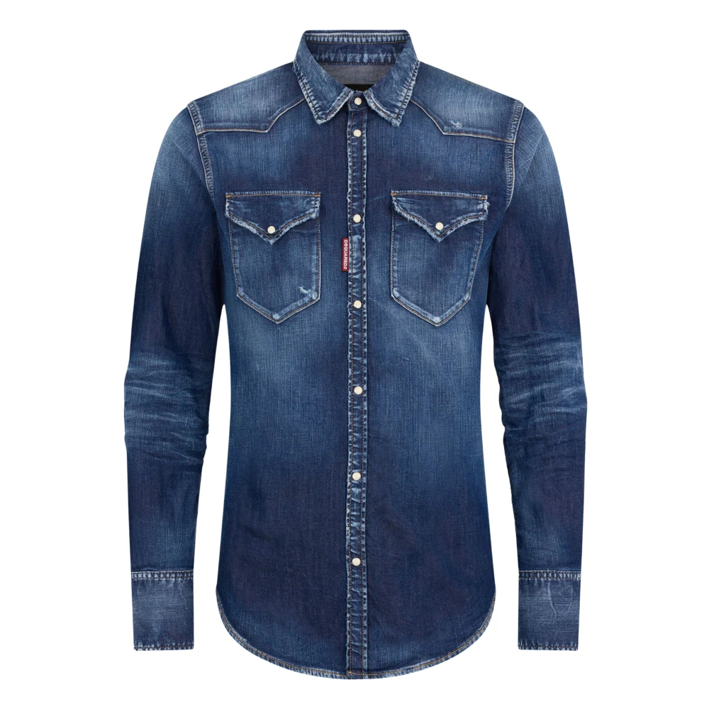 Dsquared2 , Herren, Shirts, Blau, L - Bild 4