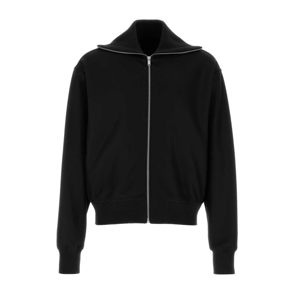 Jil Sander Herren Schwarz - Woll-Cardigan Mit V-Ausschnitt - Knitwear - K -L