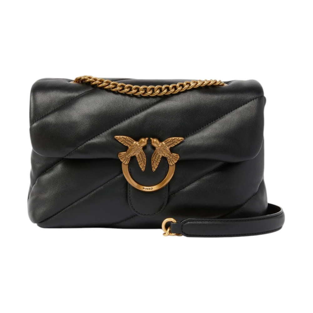 Pinko - Classic Love Puff Maxi Bag - Bags - Damen - Schwarzk - One Size