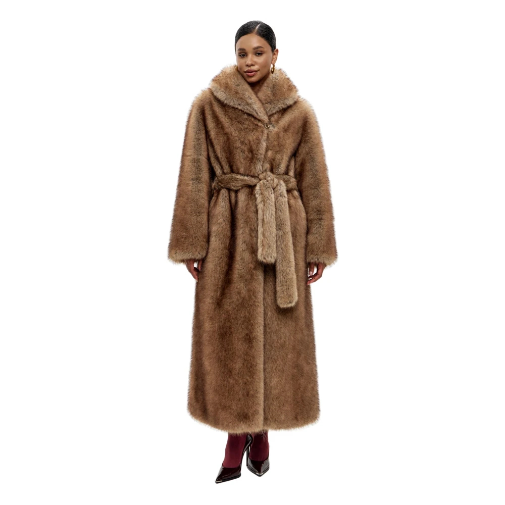 Cesare Gaspari Damen Braun - Faux Fur & Shearling Jackets - Jackets - M