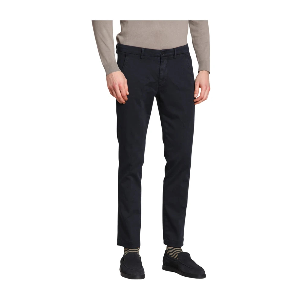 Mason's Herren Blau - Slim Fit Navy Chino Pant - Trousers - S