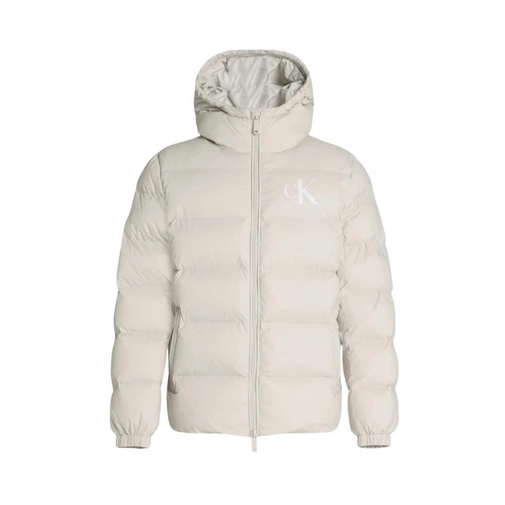 Calvin Klein Jeans - Kapuzenjacke - Jackets - Herren - Beige - L - Bild 5
