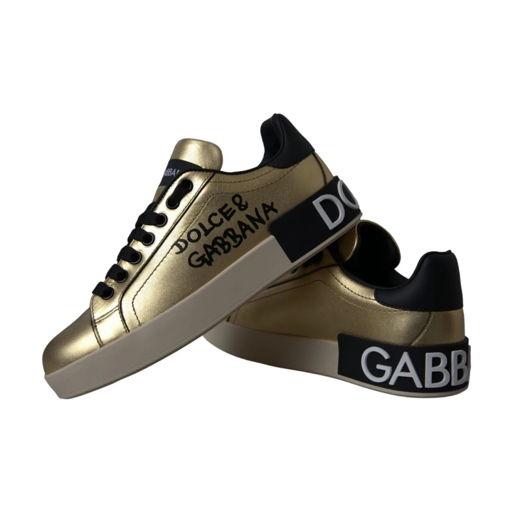 Dolce & Gabbana Damen Gold Schuhe Eu Größe 36 - Bild 5