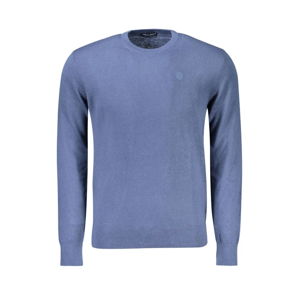 North Sails, Herren, Pullover, Blue Cotton Men Sweater, Blau, (XL) - Bild 6