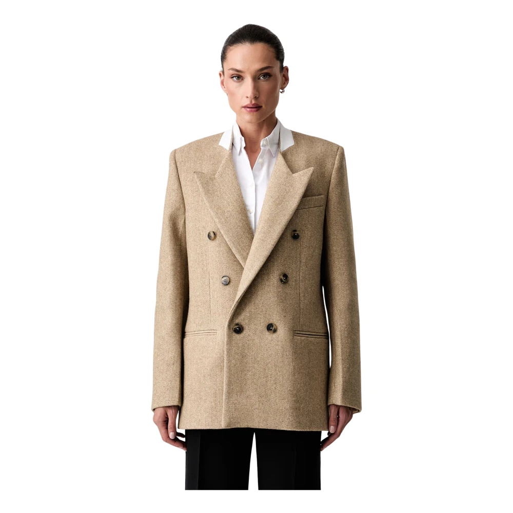 Victoria Beckham Zweireihiger Blazer Aus Einem Wollgemisch De Größe 36 - MyTheresa - Bild 5