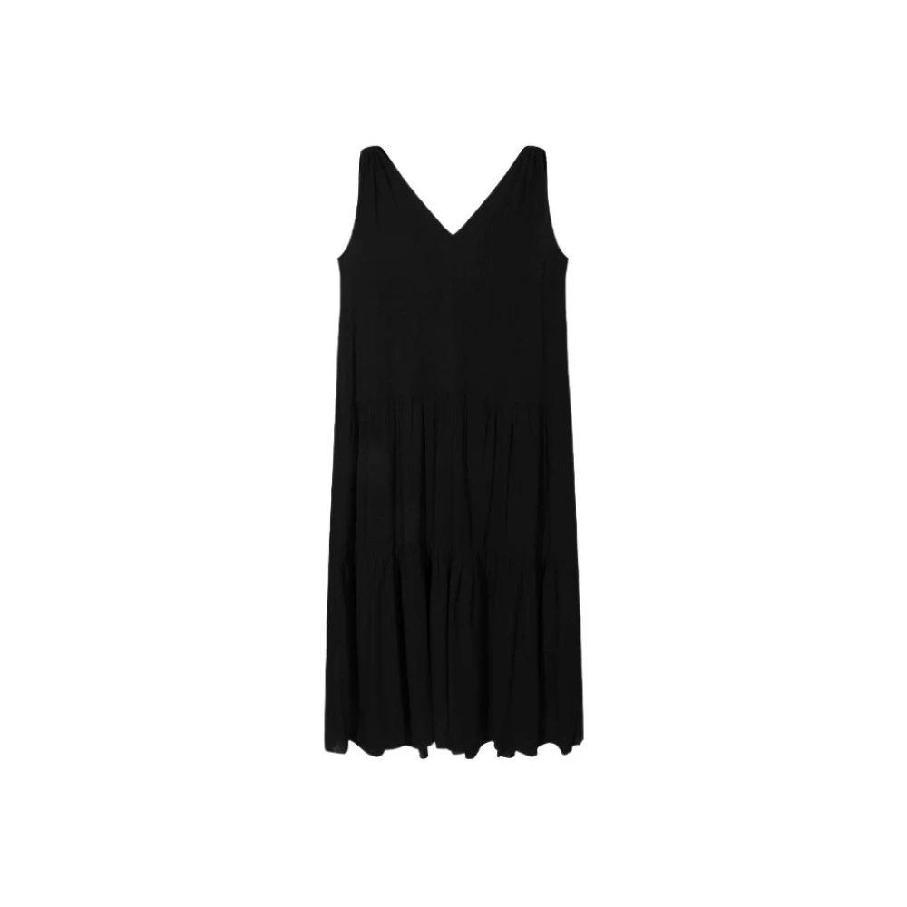 10Days Damen Schwarz - Kurzes Kleid - Dresses - K - 2XS