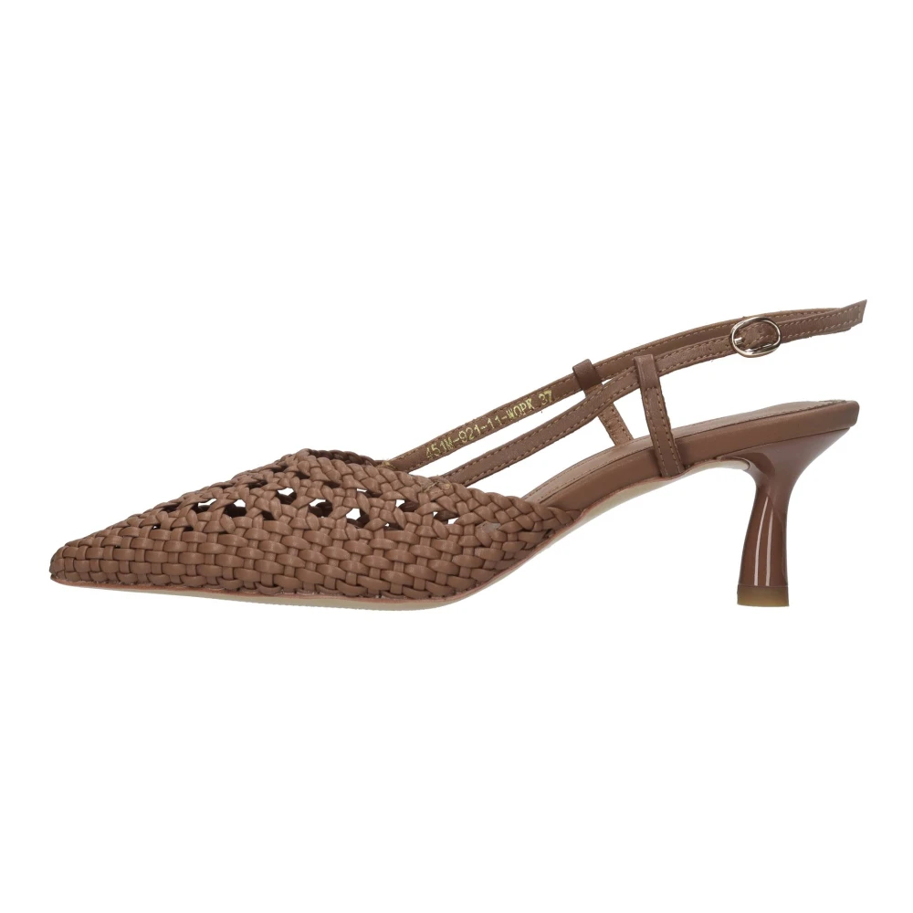 Emanuelle Vee Damen Braun - Slingback Décolleté - Shoes - 39 Eu