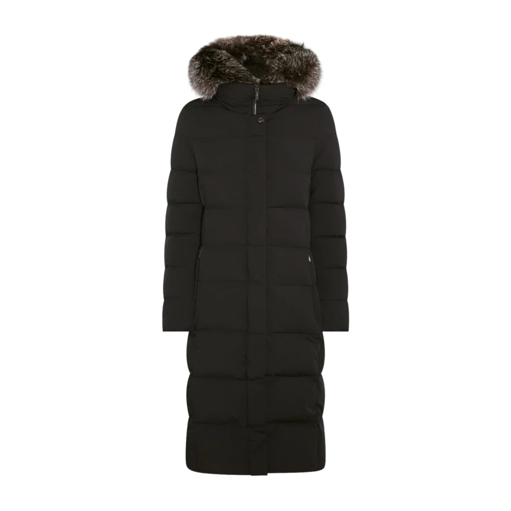 Moorer - Zagarakn Kapuzenmantel Mit Polsterung - Coats - Damen - Schwarzk - Xs - Bild 5