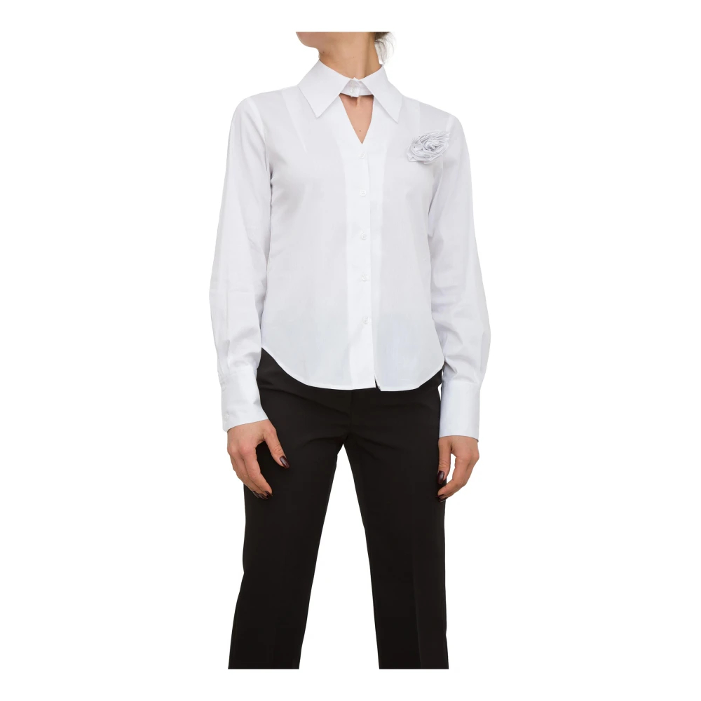 Blugirl Damen Weiß - E Bluse - Blouses & Shirts - S