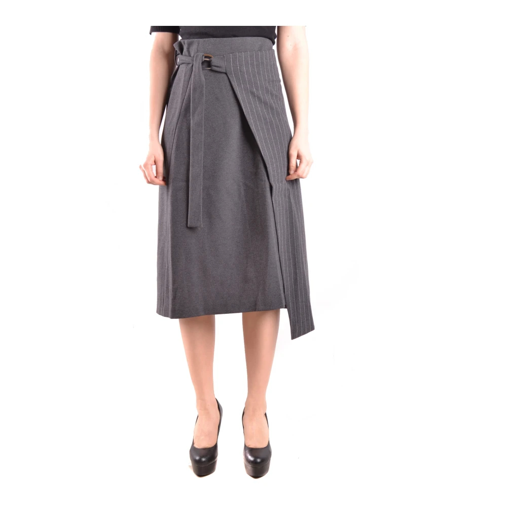 Pinko Damen Grau - Midi-Rock - Skirts - Xs