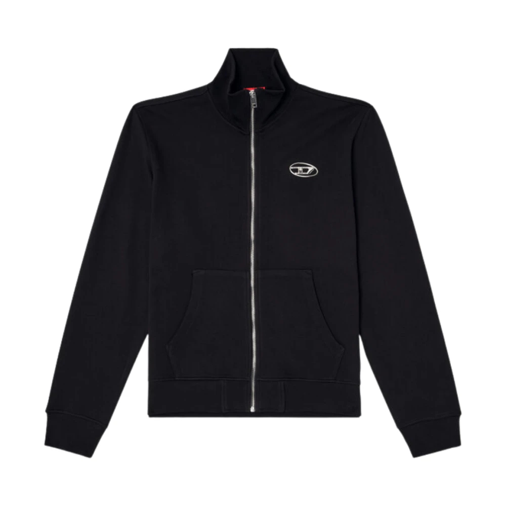 Diesel Herren Schwarz - S-Ginni-Zip-Od - Sweatshirts & Hoodies - K -Xl