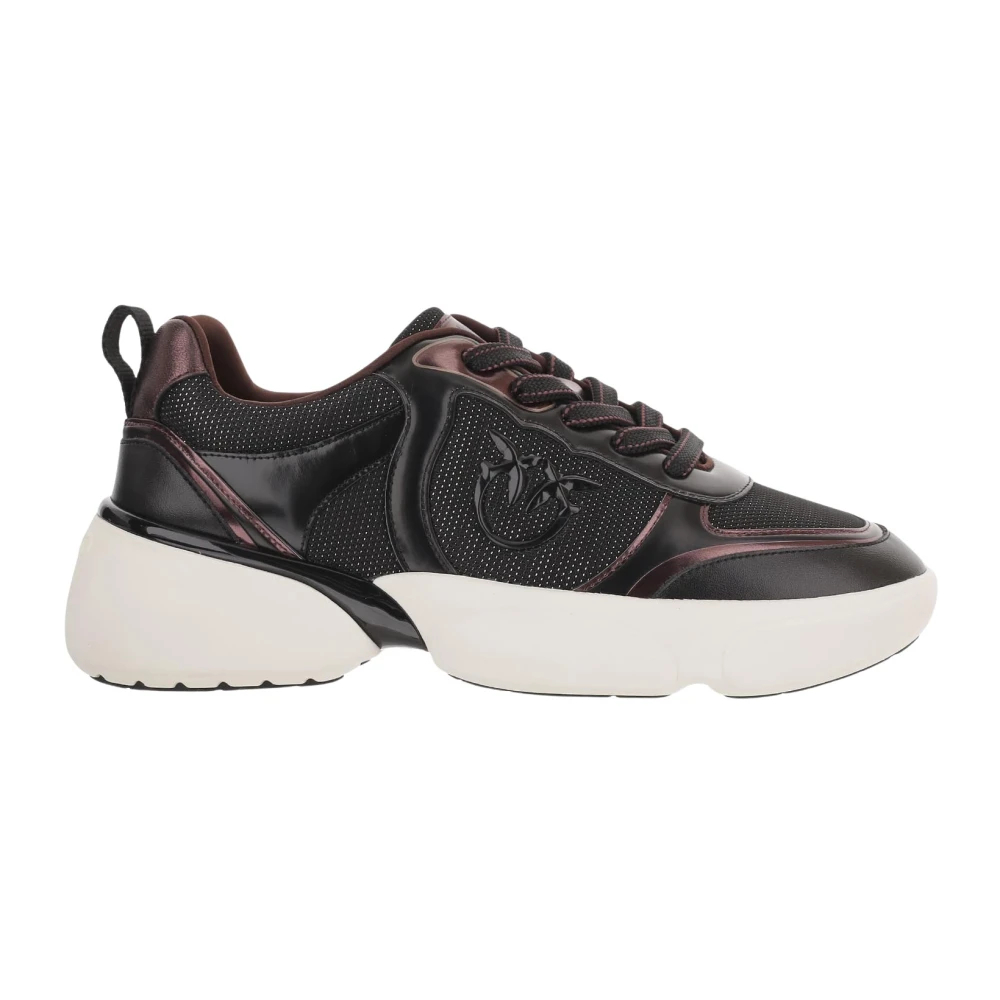 Pinko Damen Schwarz Sneakers Alba 03 Ss0211p027 - Bild 2