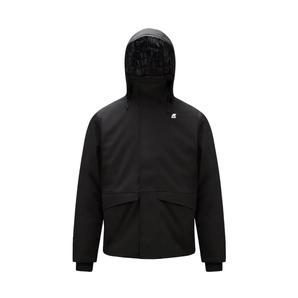 K-Way Herren Schwarz - Rain Proof Jackets - Sport - K - Xl