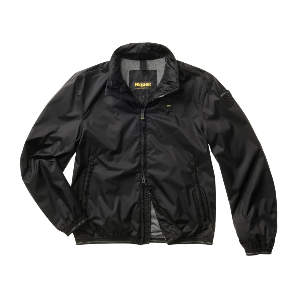 Blauer Herren Schwarz - Dimock Nylon Windbreaker - Jackets - K - S