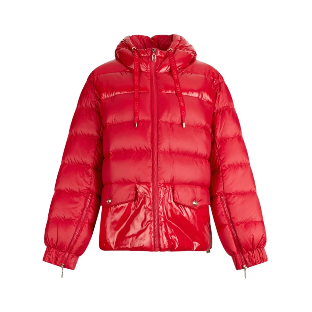 Liu Jo Damen Rot - Gesteppte Nylonjacke - Jackets - S