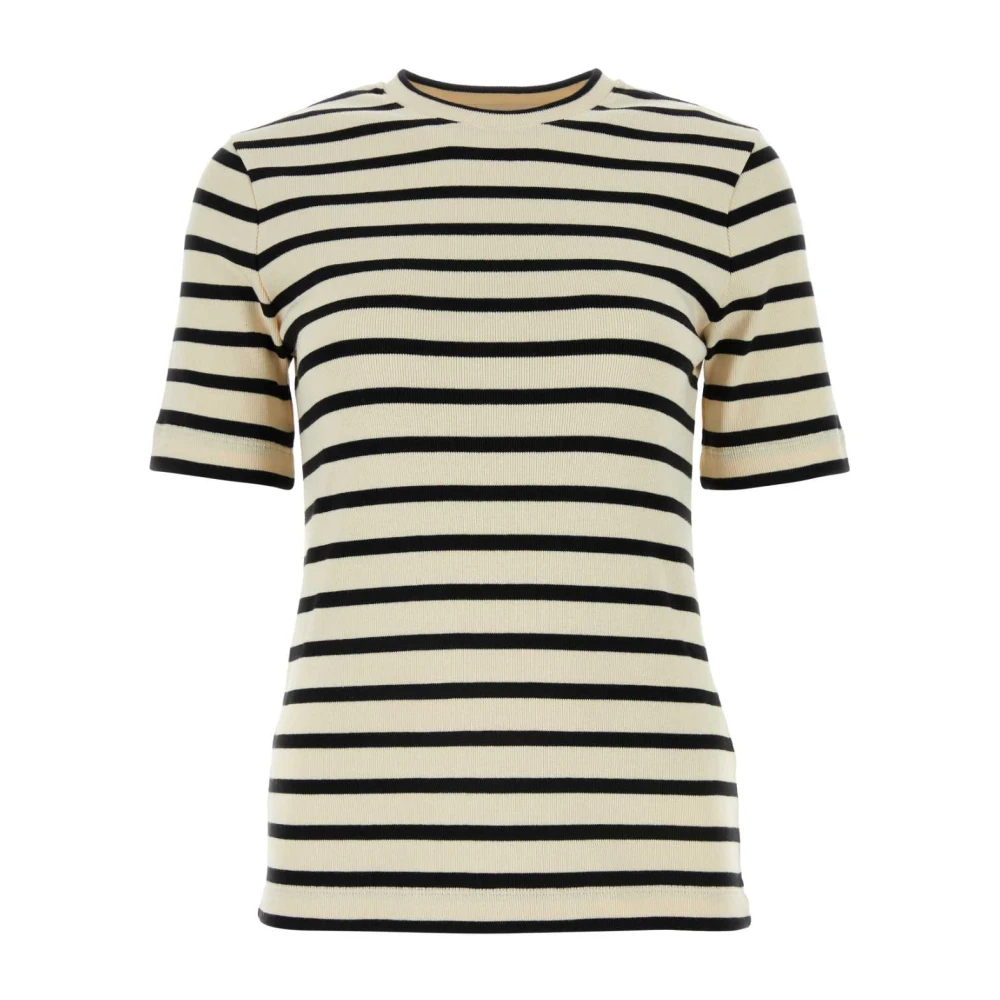 Jil Sander Damen Multicolor - Baumwoll-T-Shirt Mit Rundhalsausschnitt - Tops - Mehrfarbig - S