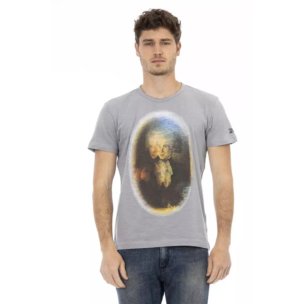 Trussardi Herren Grau - Action Kurzarm-T-Shirt - Tops - L