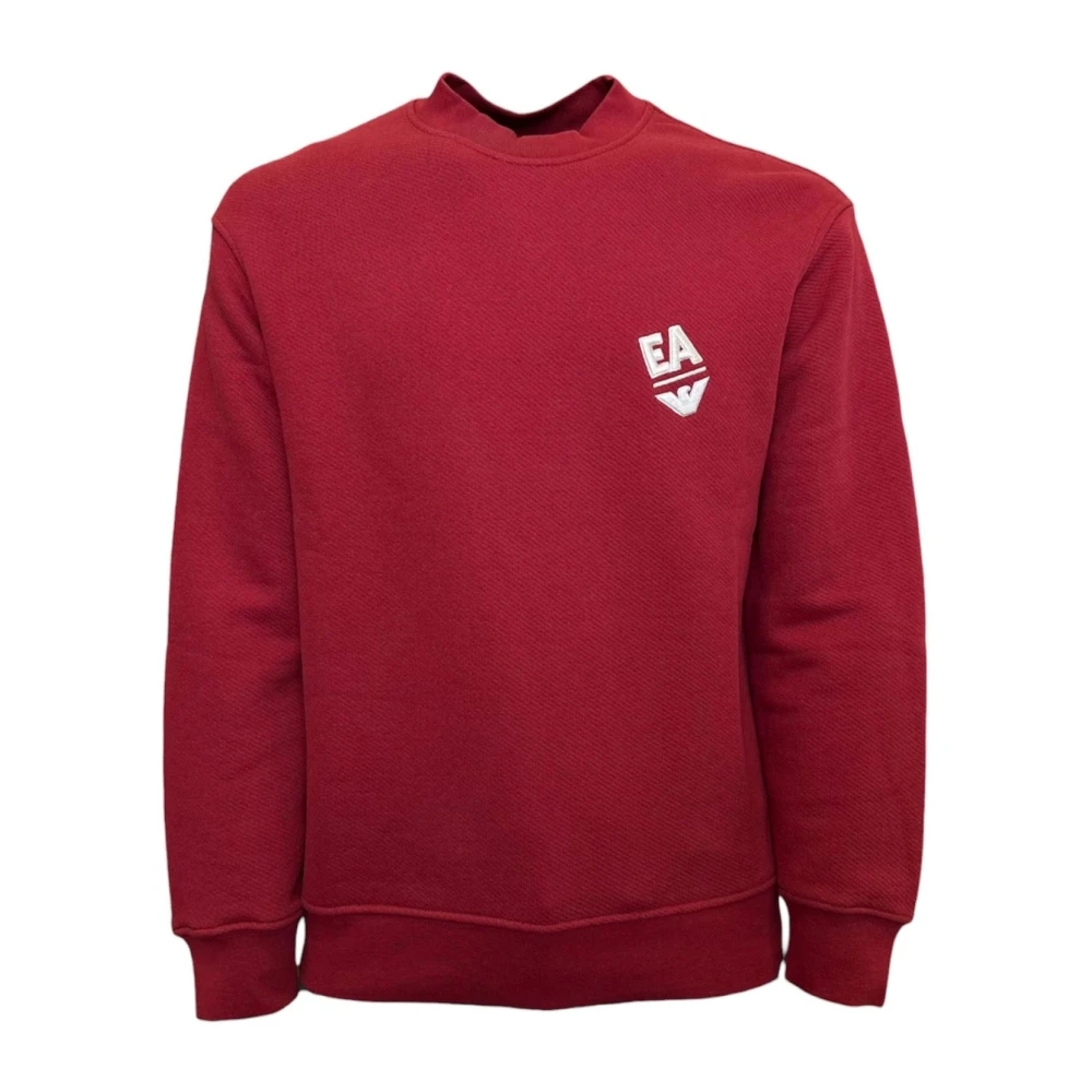 Emporio Armani Herren Rot - Er Sweatshirt 3D1mec1jodz0365 - Sweatshirts & Hoodies - S