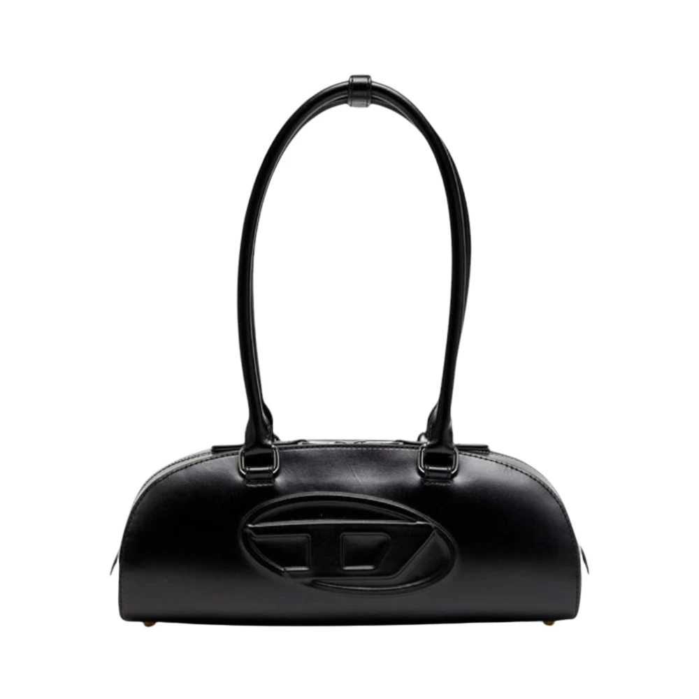 Diesel Damen Schwarz 1Dr Dome - Elongated Bowling Bag Universal - Bild 5