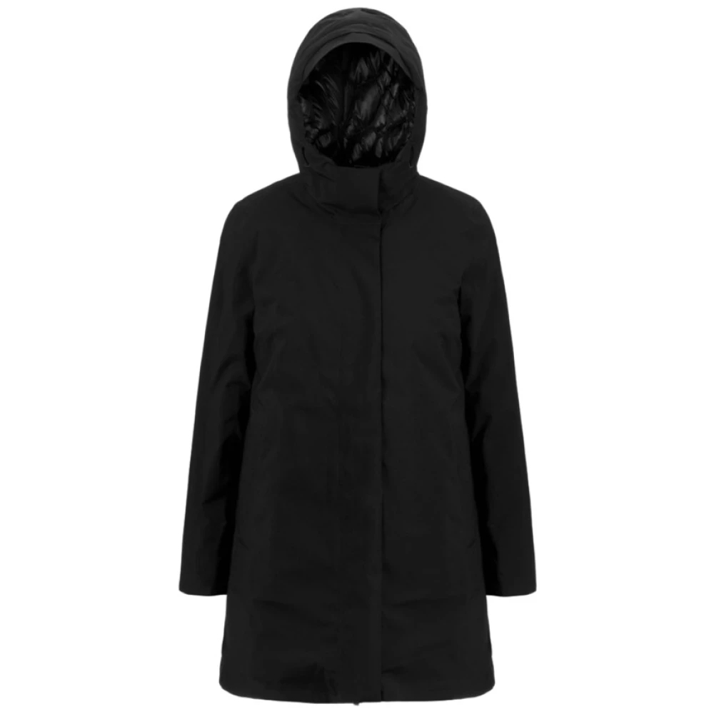 K-Way Damen Schwarz - Mathiel Bonded Padded Jacket - Coats - K - 2XL