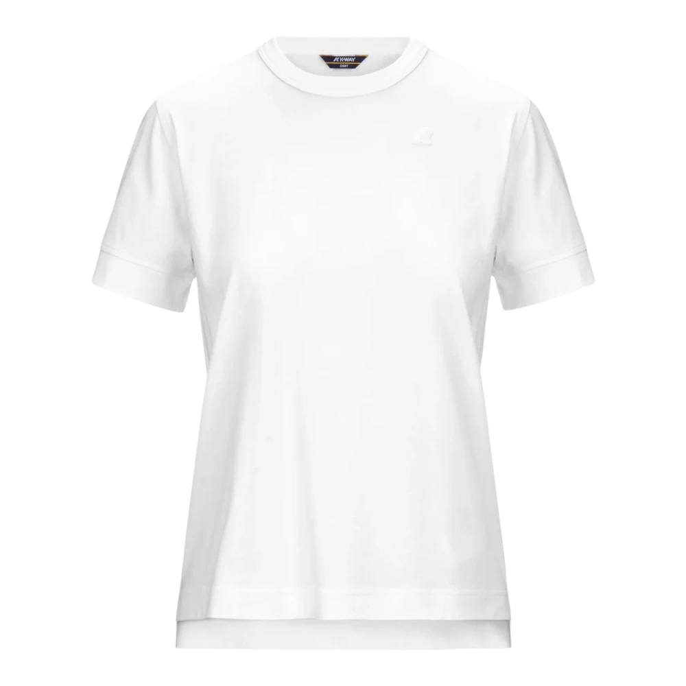 K-Way Damen Weiß - Emel Jersey T-Shirt - Tops - L