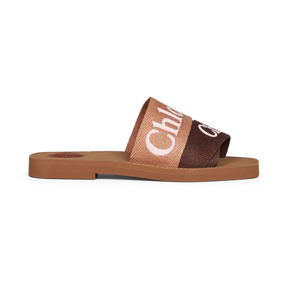 Chloé - Woody Flat Sandalen - Shoes - Damen - Braun - 40 Eu