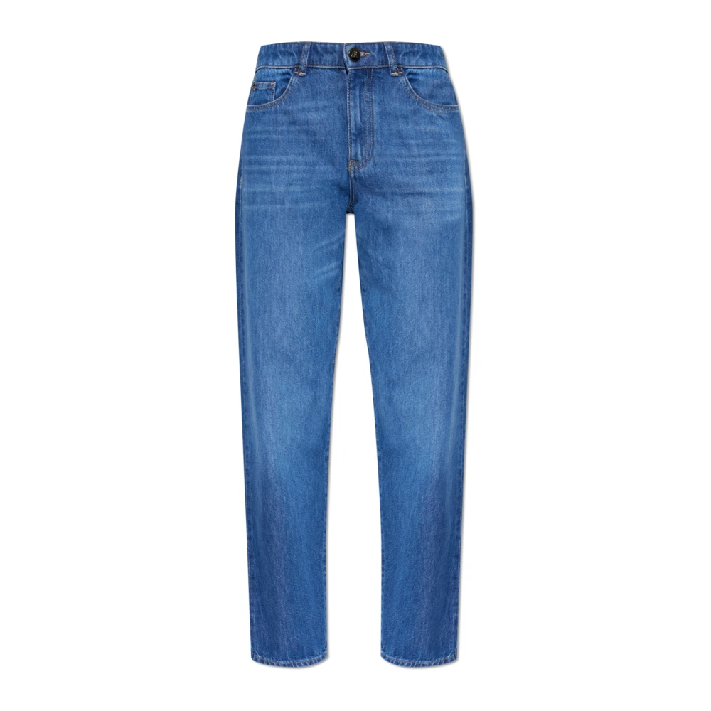 Emporio Armani Damen Blau - Tapered-Leg Jeans - Jeans - W30