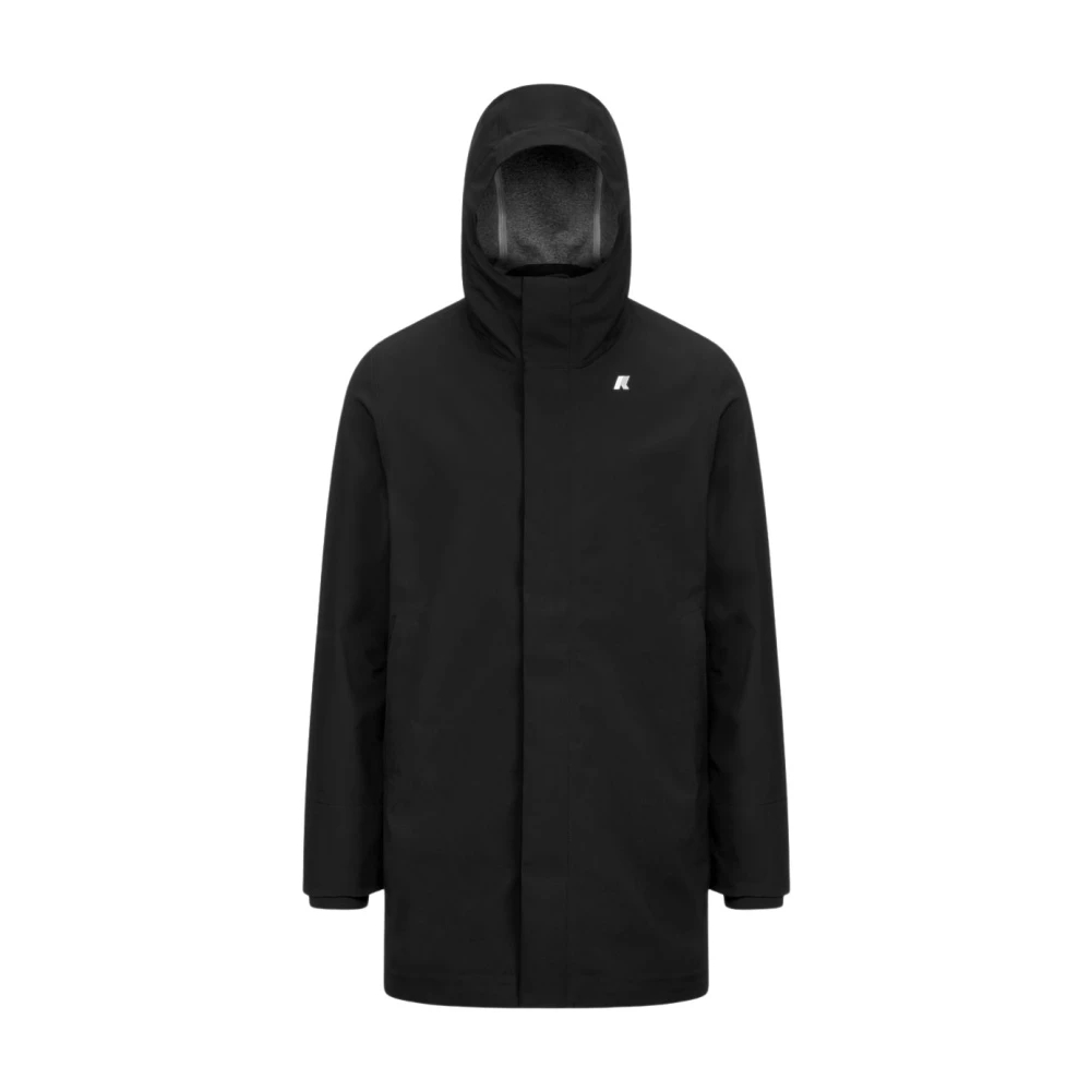 K-Way Herren Schwarz - Tommy Bonded Jersey - Jackets - K - 3XL