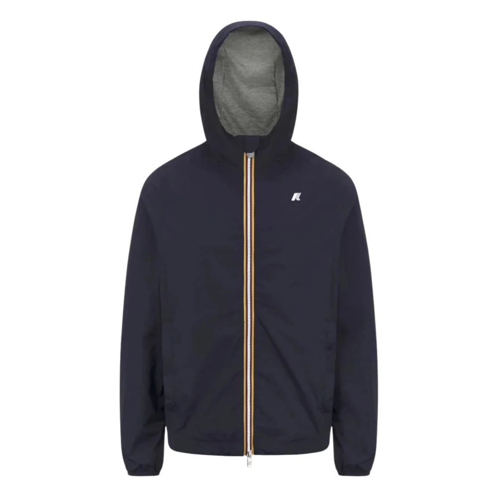 K-Way Herren Blau - Jack Stretch Nylon Jersey - Jackets - M