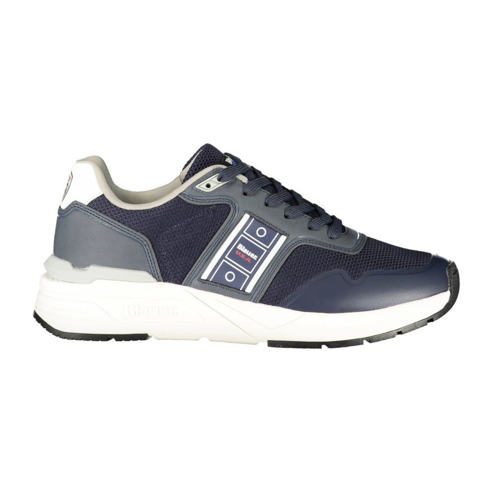 Blauer Herren Blau Er Blu Polyester Sneaker Eu43 - Bild 5